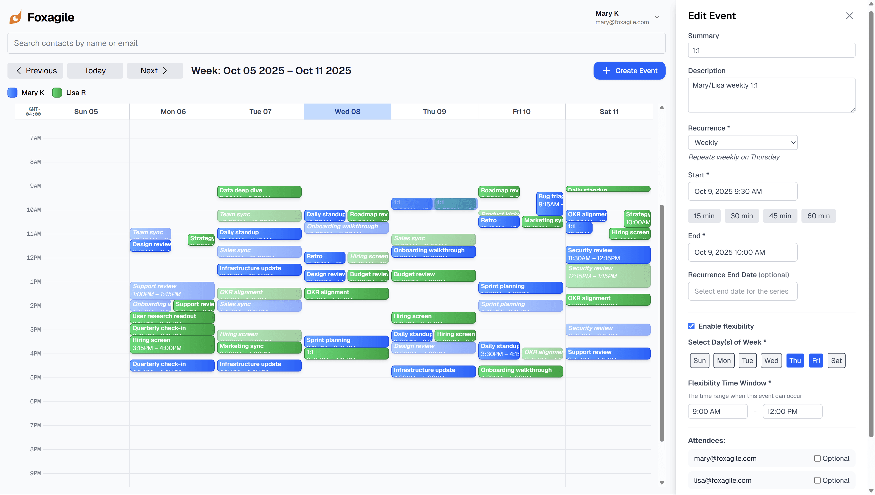 Foxagile app screenshot 1 of 4